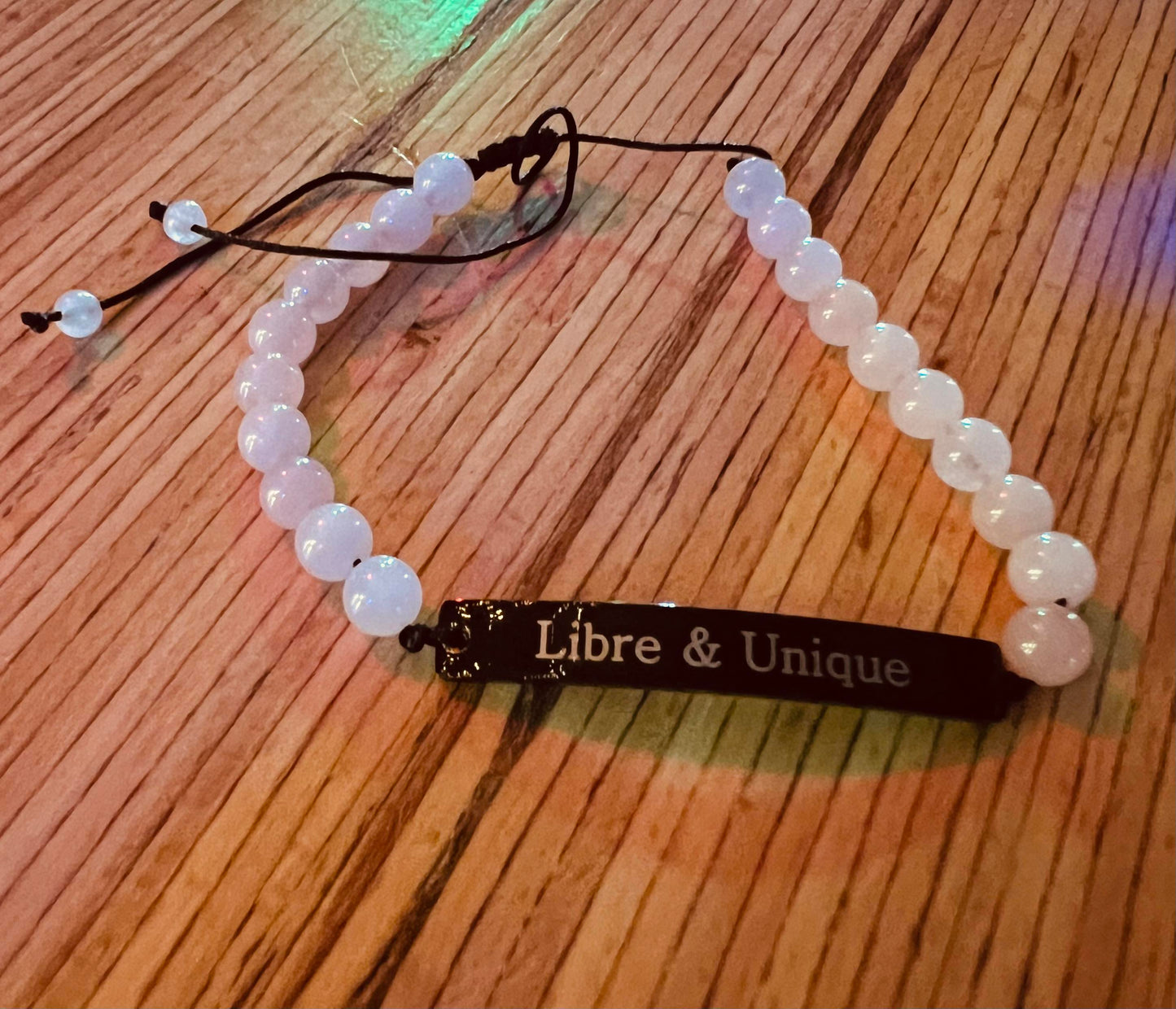 Bracelet de perles Libre et Unique